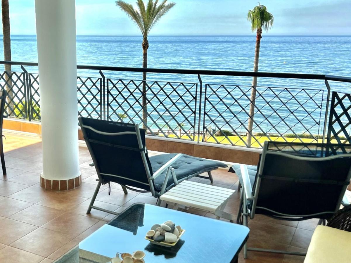 Mi Capricho 170 Beachfront Apartment Sitio de Calahonda Eksteriør billede
